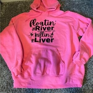 Gildan Heavy Blend Pink Sweatshirt